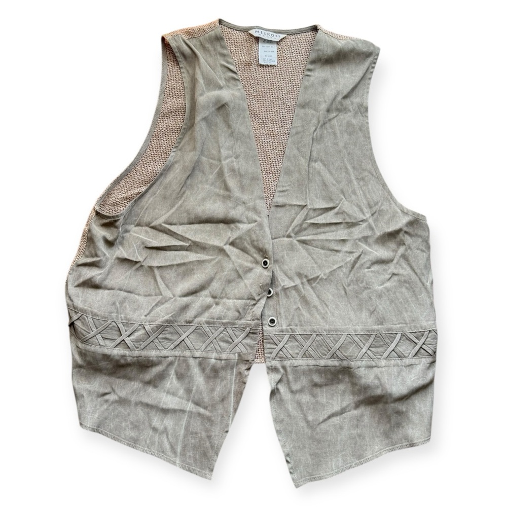 Vintage Melrose Neutral Vest